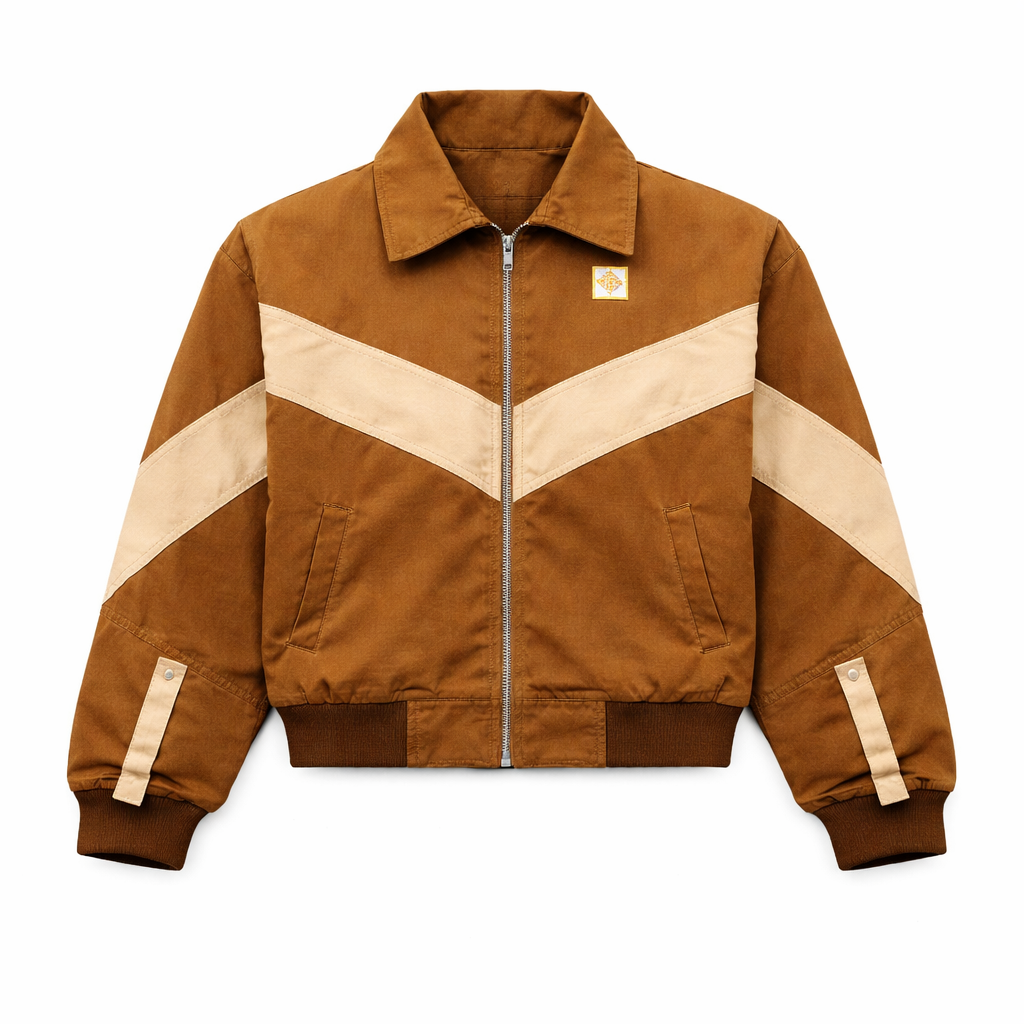 CR1377 Upcycled Crop Carhartt Jacket