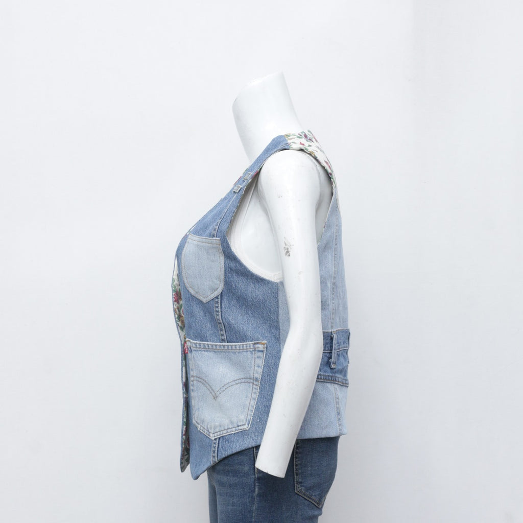 CR0094 Reworked Levi's Denim Vest
