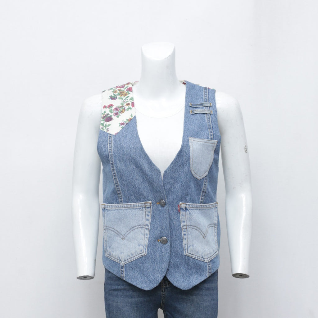 Reworked Levi's Denim Vest