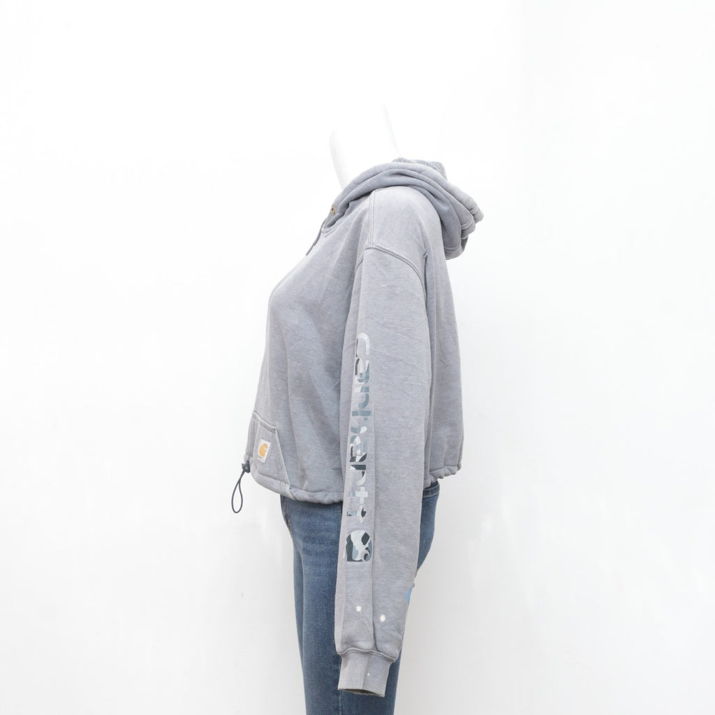 CR0111 Reworked Carhartt Crop Hoodie