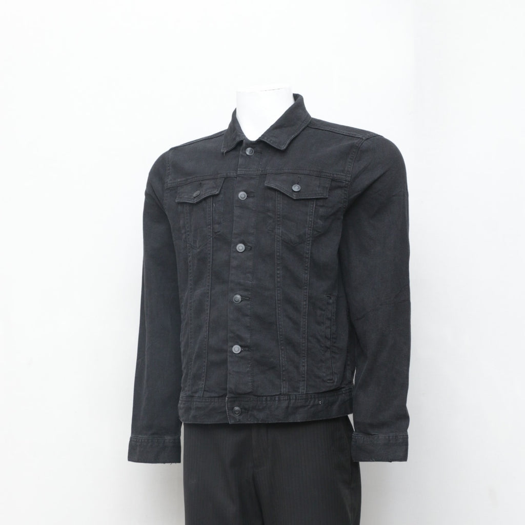 CR104 Reworked Horse Embroidered Denim Jacket
