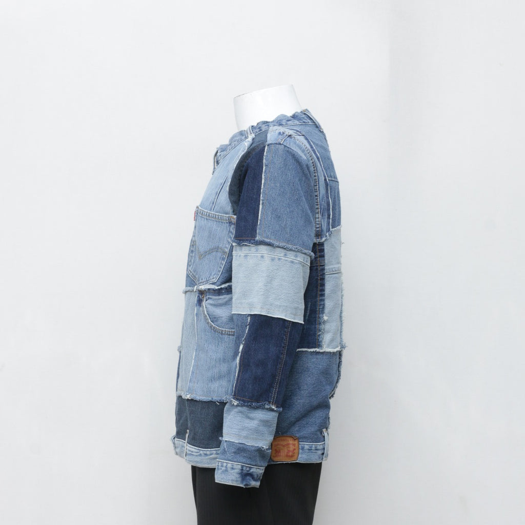 CR20116 Reworked Levi's Denim Patch Jacket