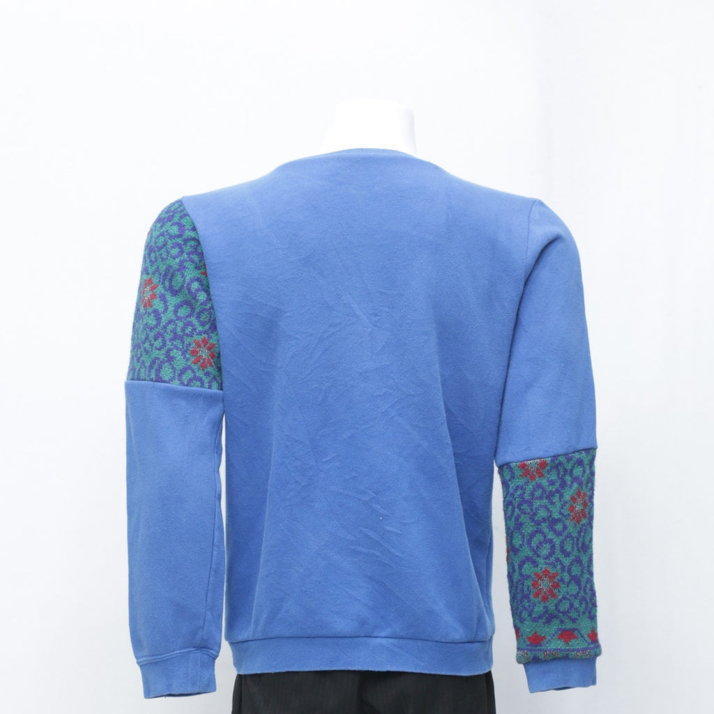 CR0133 Reworked Mix Branded Patchwork Sweatshirt