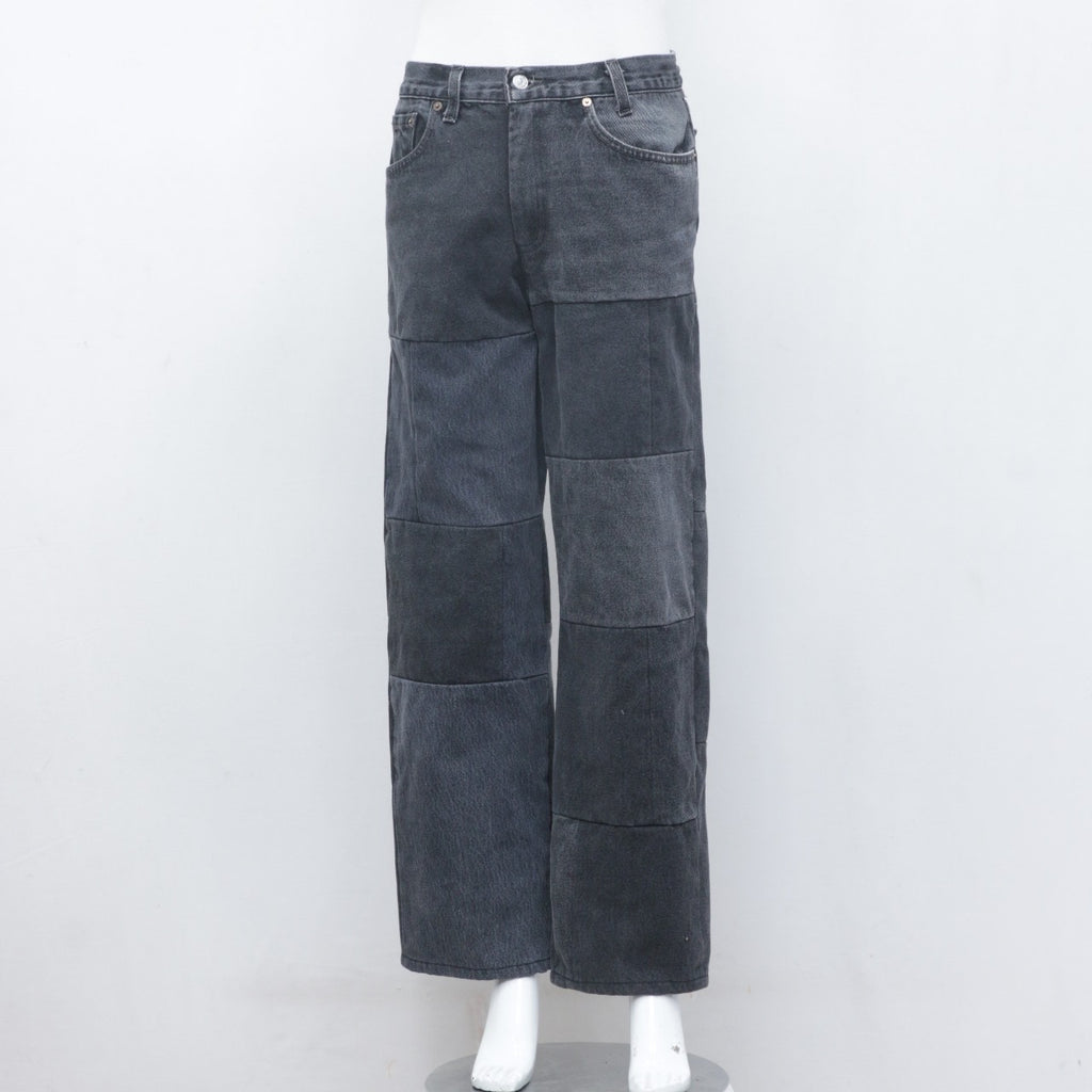 CR0146 Reworked Levi's Denim Patchwork Pant