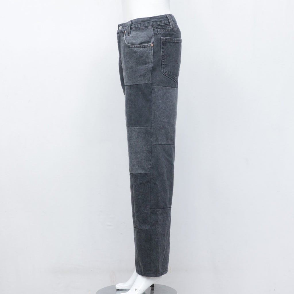 CR0146 Reworked Levi's Denim Patchwork Pant