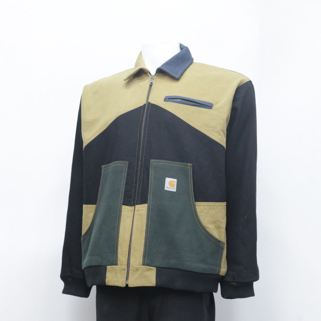 CR0143 Reworked Carhartt Patchwork Jacket