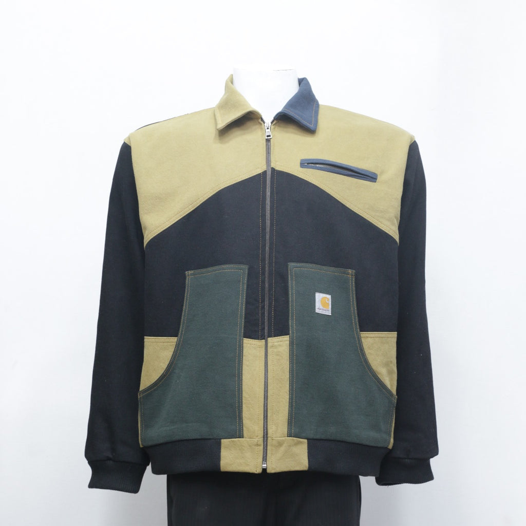Rework Jacket Reworked Carhartt Patchwork Jacket – Creed Vintage