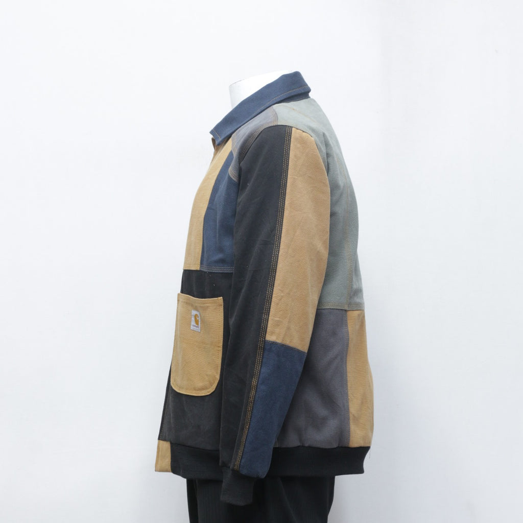 CR0142 Reworked Carhartt Patchwork Jacket