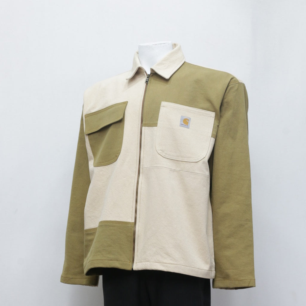 CR0140 Reworked Carhartt Patchwork Canvas Jacket