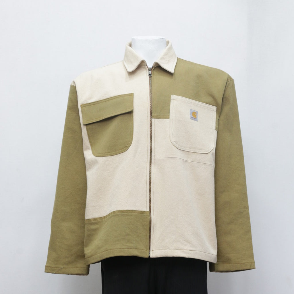 Reworked Carhartt Patchwork Canvas Jacket