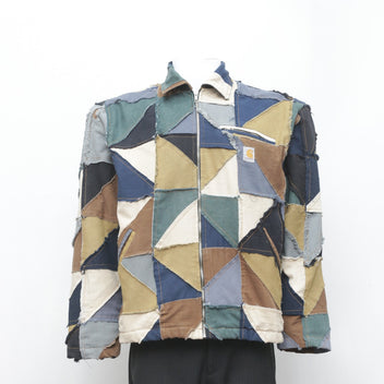 CR0058 Upcycled Carhartt Patchwork Jacket – Creed Vintage