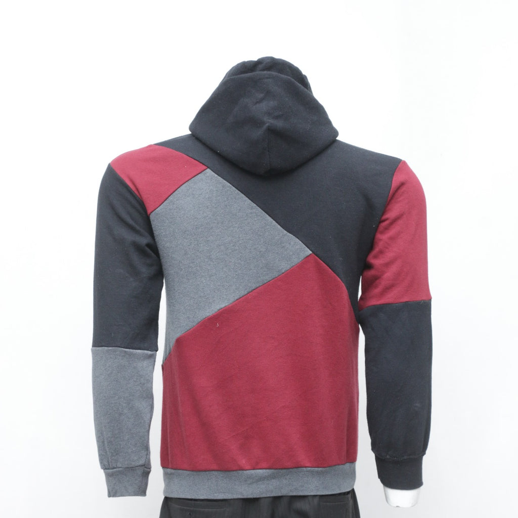 CR0160 Reworked Branded Patchwork Hoodies