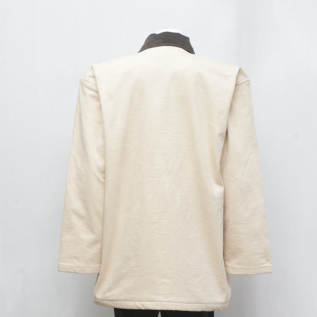 CR0169 Reworked Carhartt 4 Pockets Workwear Jacket with Corduroy Collar