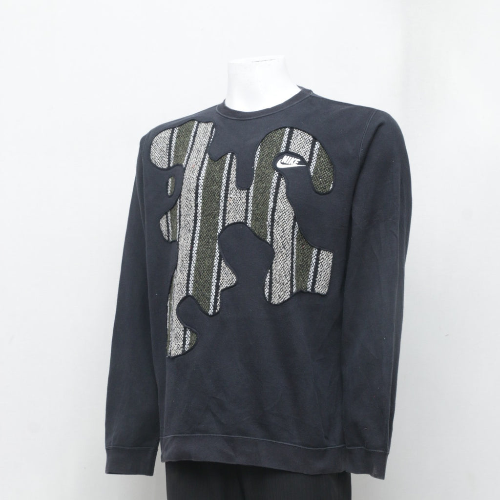CR0182 Reworked Tapestry Patch Sweatshirt