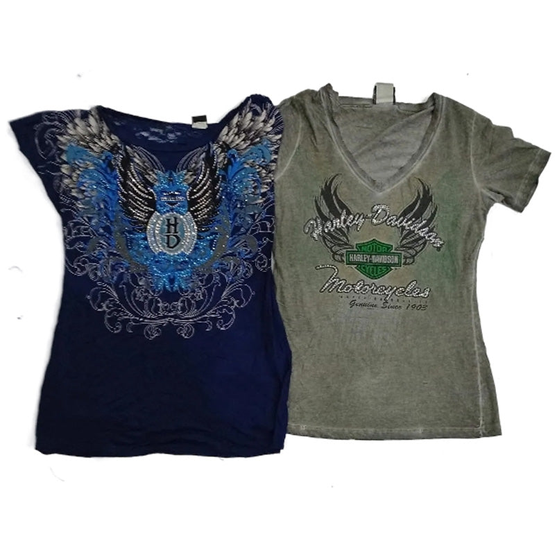 CR8568 Y2K HARLEY BABY TEES