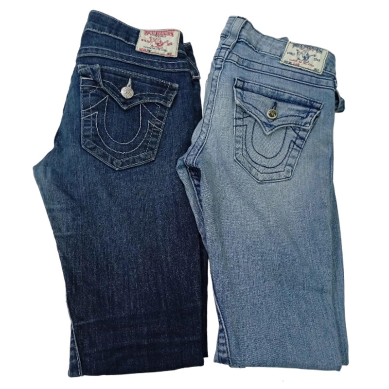 CR8616 VINTAGE TRUE RELIGION FLARE JEANS