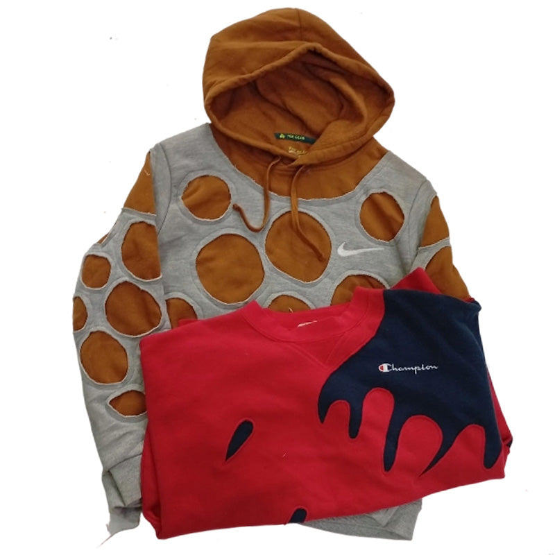 CR8371 UPCYCLED SWEATSHIRTS & HOODIES