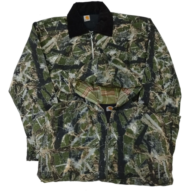 CR8561 UPCYCLED CARHARTT CAMO JACKETS & HOODIES