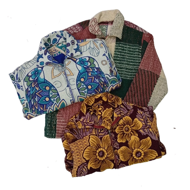 CR8438 UPCYCLED DARI JACKETS