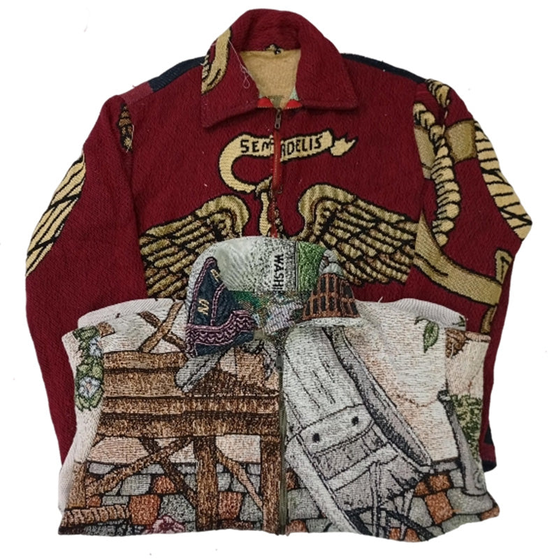CR8557 UPCYCLED DARI JACKETS