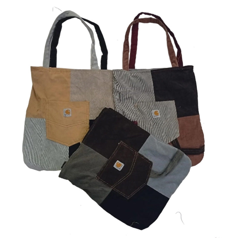 CR8512 UPCYCLED CORDUROY BAGS