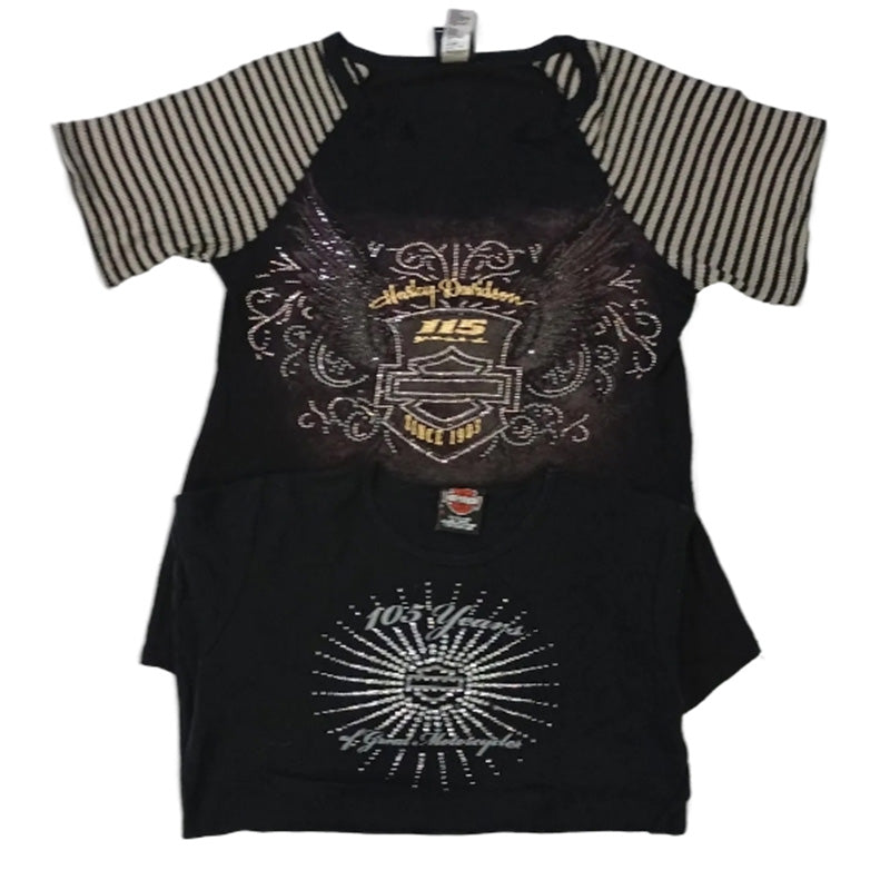 CR8604 Y2K HARLEY BABY TEES