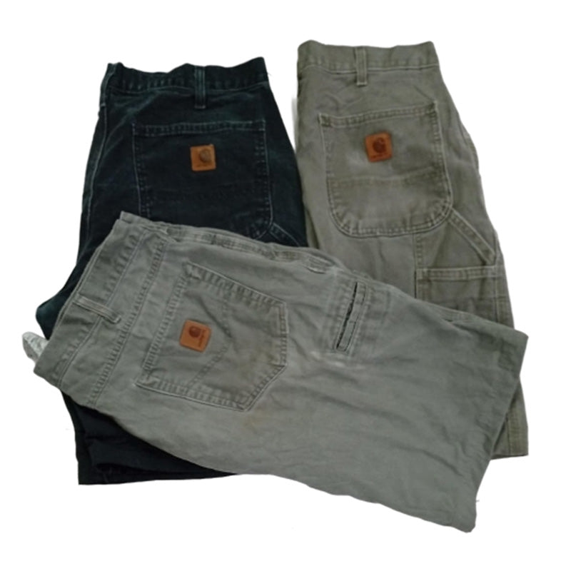 CR8505 UPCYCLED CARHARTT SHORTS