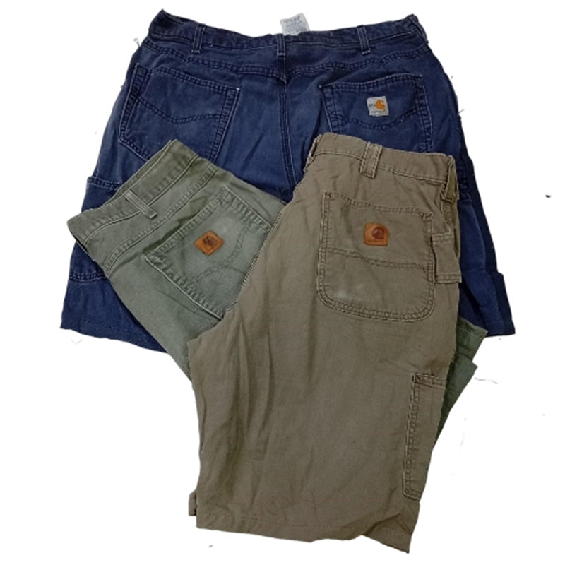CR8540 UPCYCLED CARHARTT SHORTS