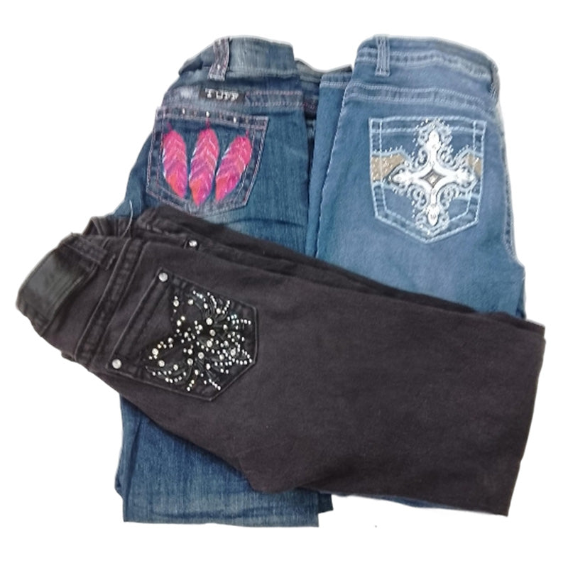 CR8343 Y2K Flare & Straight Jeans