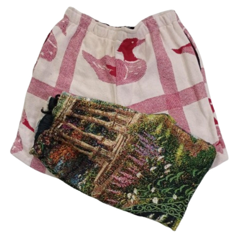 CR8748 UPCYCLED DARI SHORTS