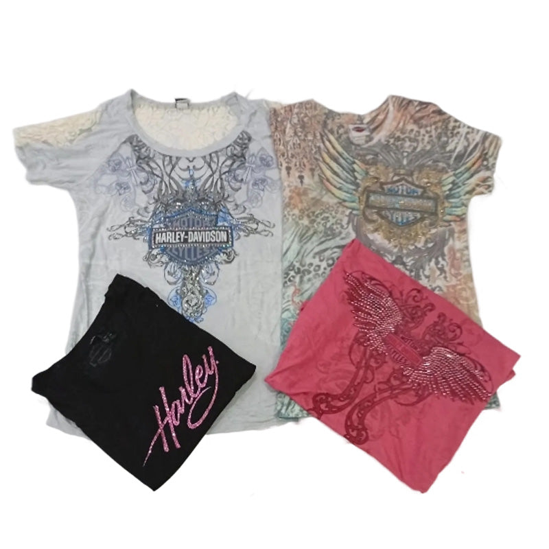 CR8603 Y2K HARLEY BABY TEES