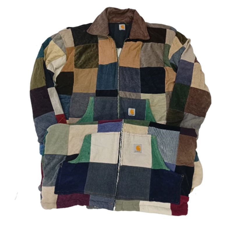 CR8400 UPCYCLED CARHARTT CORDUROY JACKETS