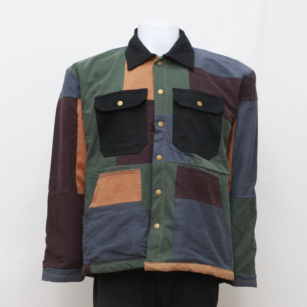 Reworked Denim Jackets With Colourful Patches