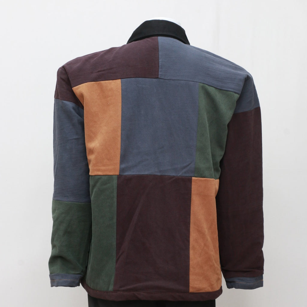 CR1355 Reworked Denim Jackets With Colourful Patches