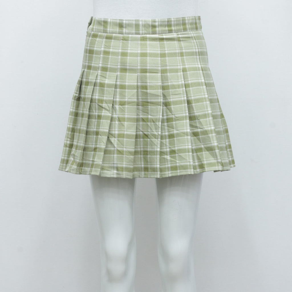 Y2K Checker Skirt