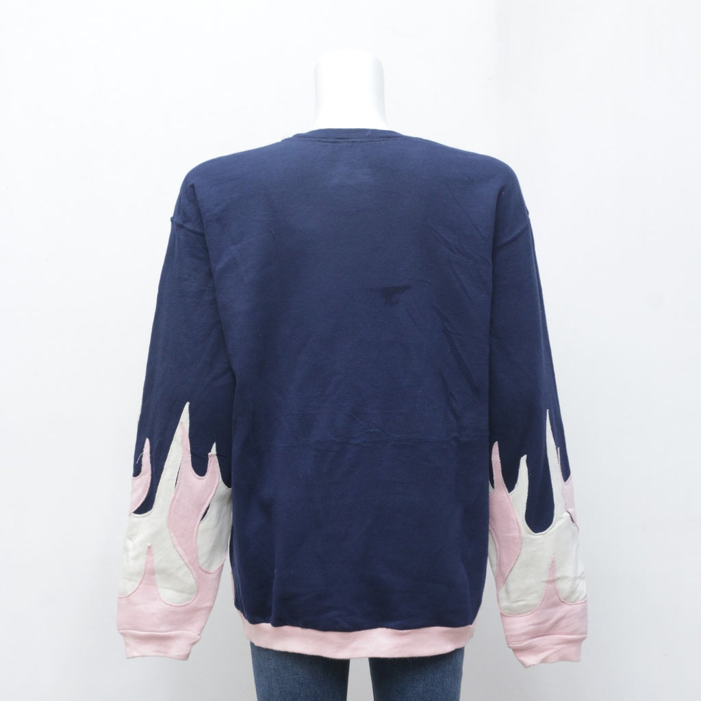 CR1830 Reworked Flame Pattern Sweatshirt