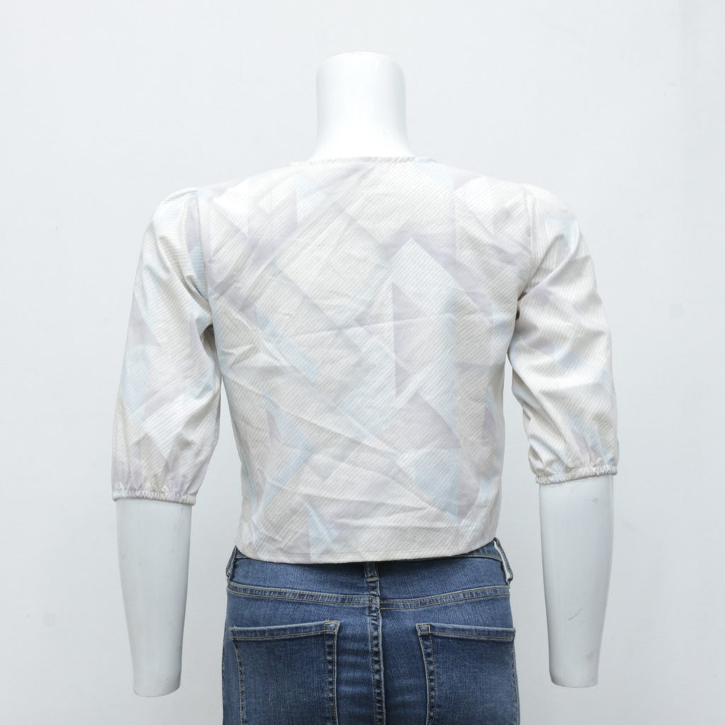 CR1846 Reworked UN Branded Crop Top
