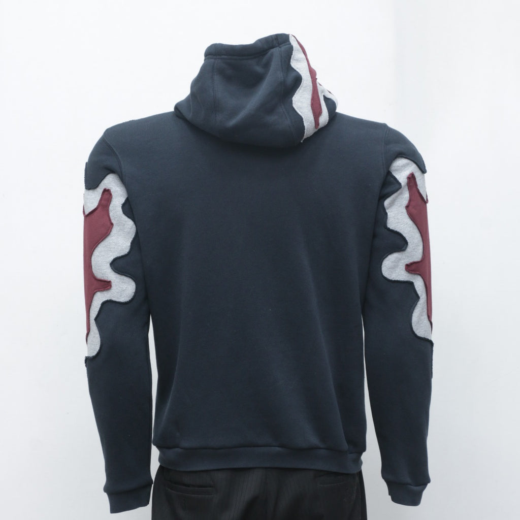 CR0030 Reworked Branded Hoodie with Skeleton Drips