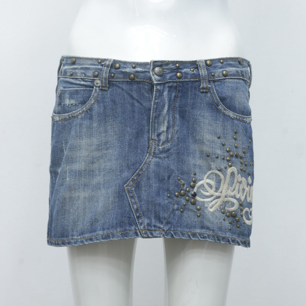 Y2K Denim Mini Skirts