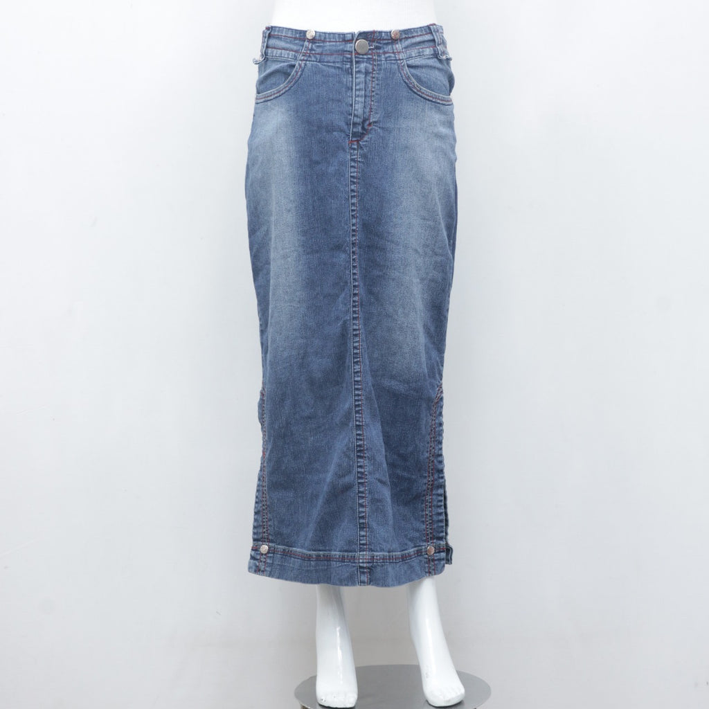 Y2K Denim Long Skirts