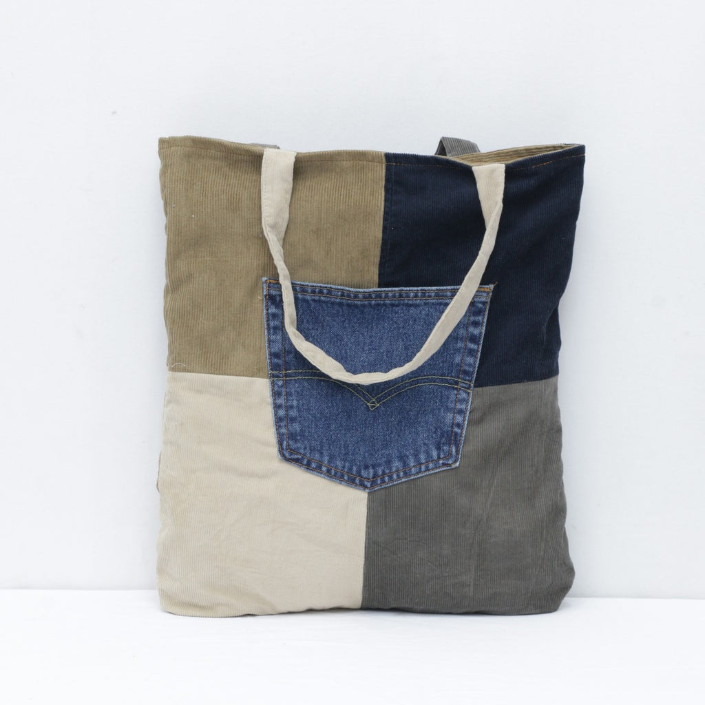 CR0031 Reworked Corduroy Levi's Bag