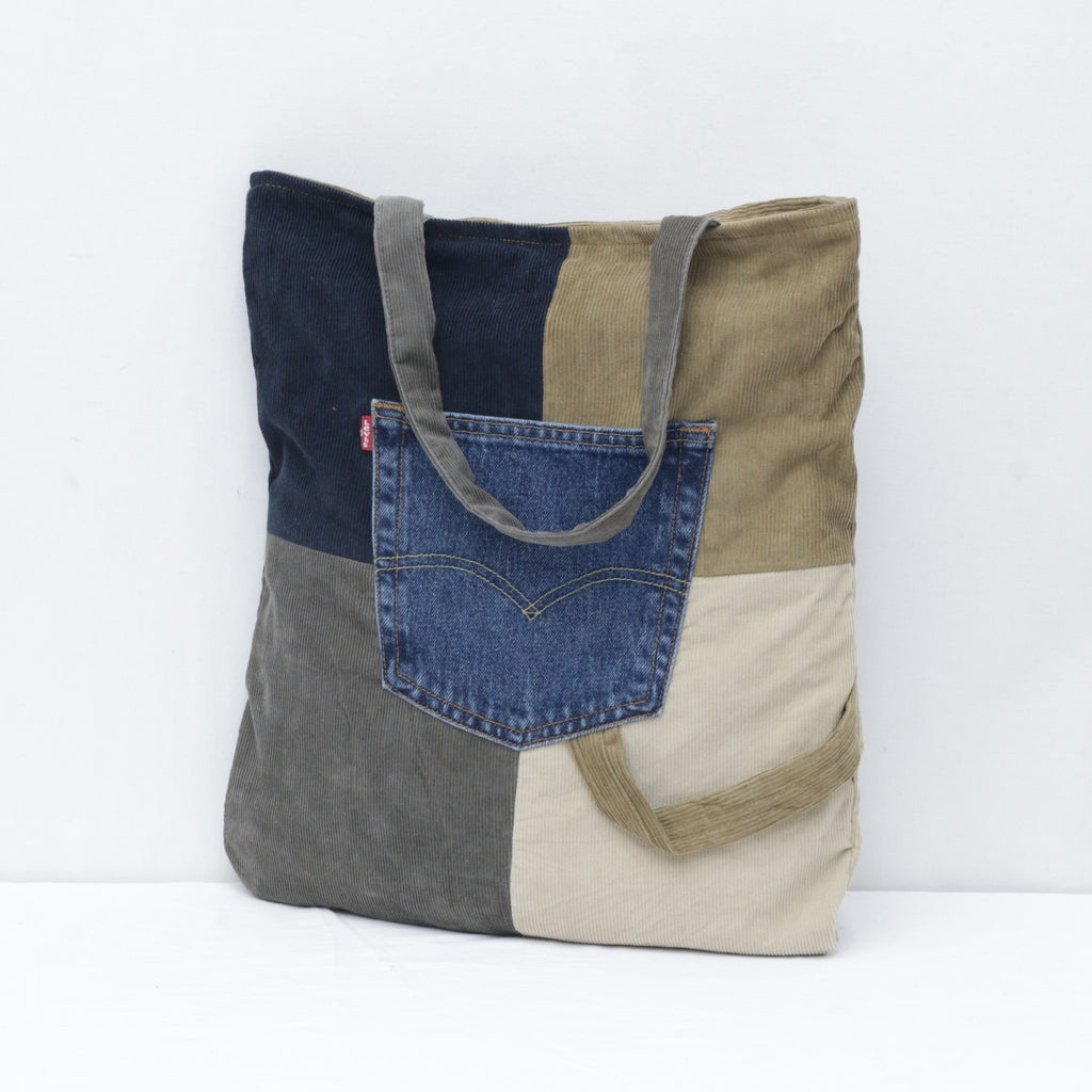 CR0031 Reworked Corduroy Levi's Bag