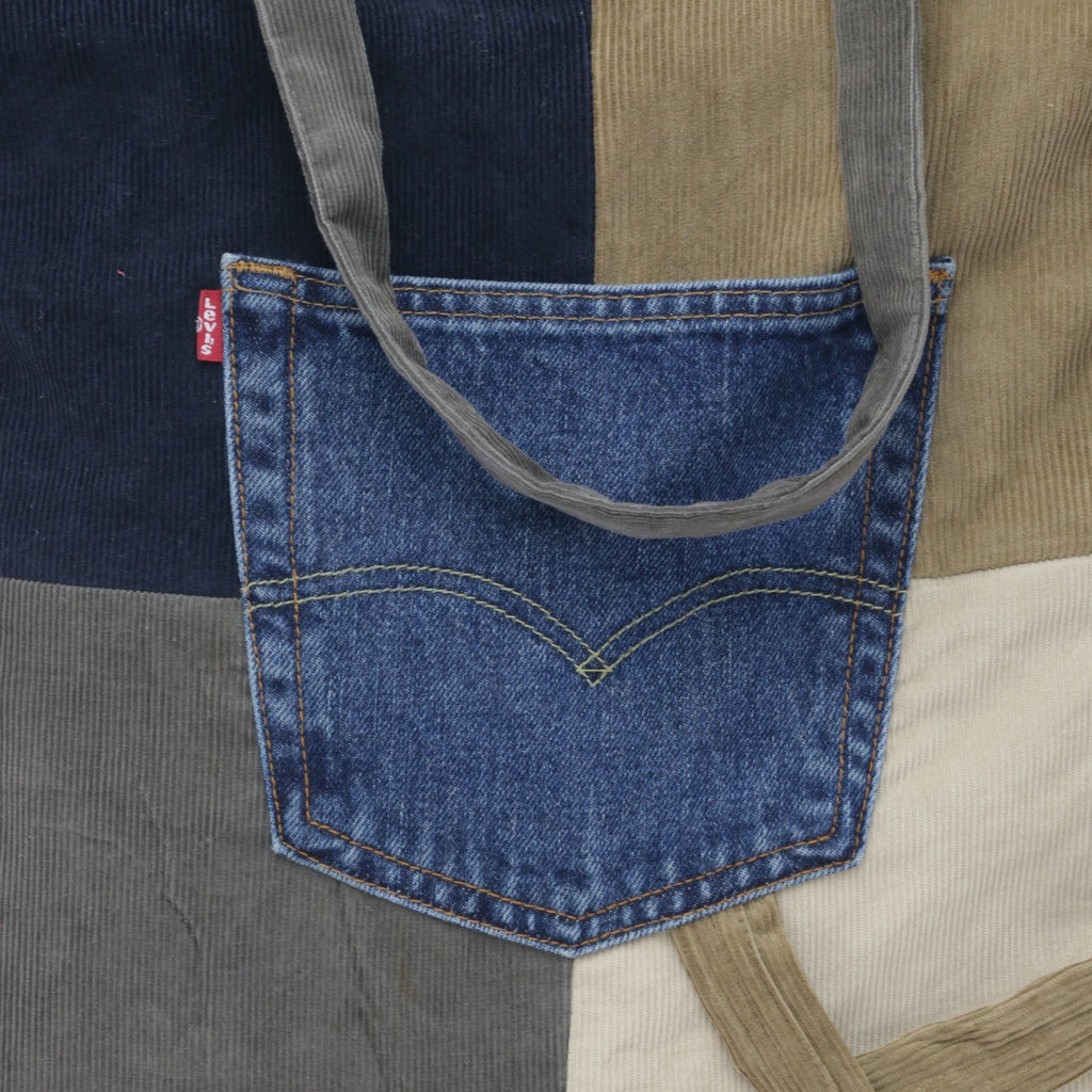 CR0031 Reworked Corduroy Levi's Bag
