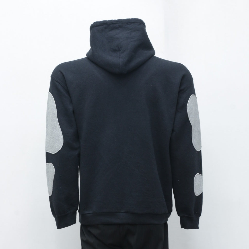CR0035 Reworked Mix Branded Hoodie with Skeleton Drips