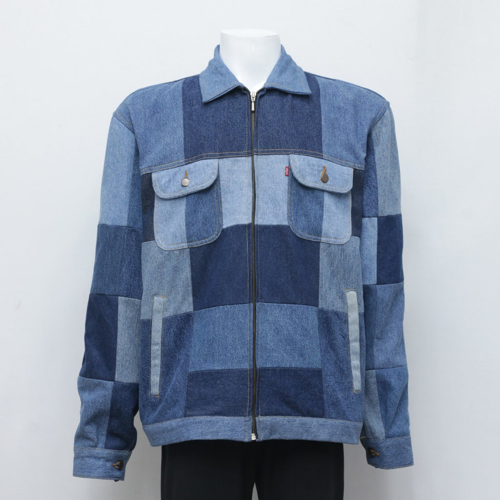 Reworked Levi's Patch Worked Denim Jacket