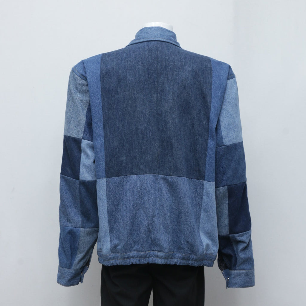 CR0042 Reworked Levi's Patch Worked Denim Jacket
