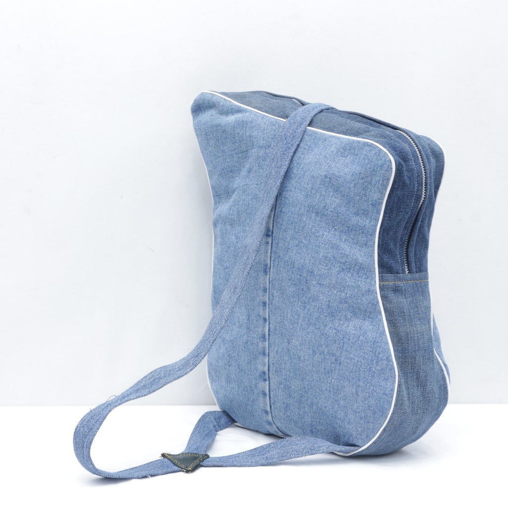 CR0043 Reworked Levi's Guitar Shape Bag