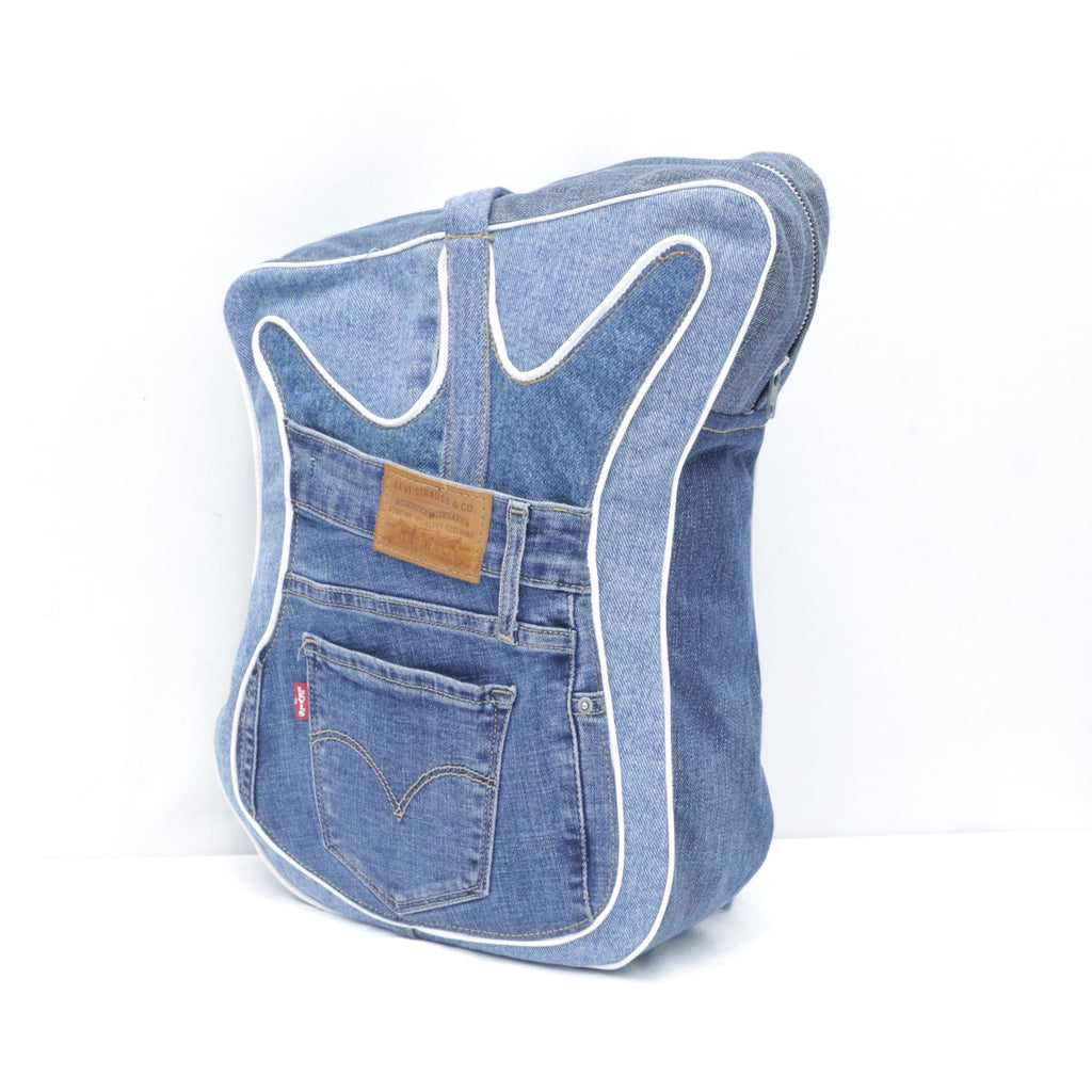 CR0043 Reworked Levi's Guitar Shape Bag
