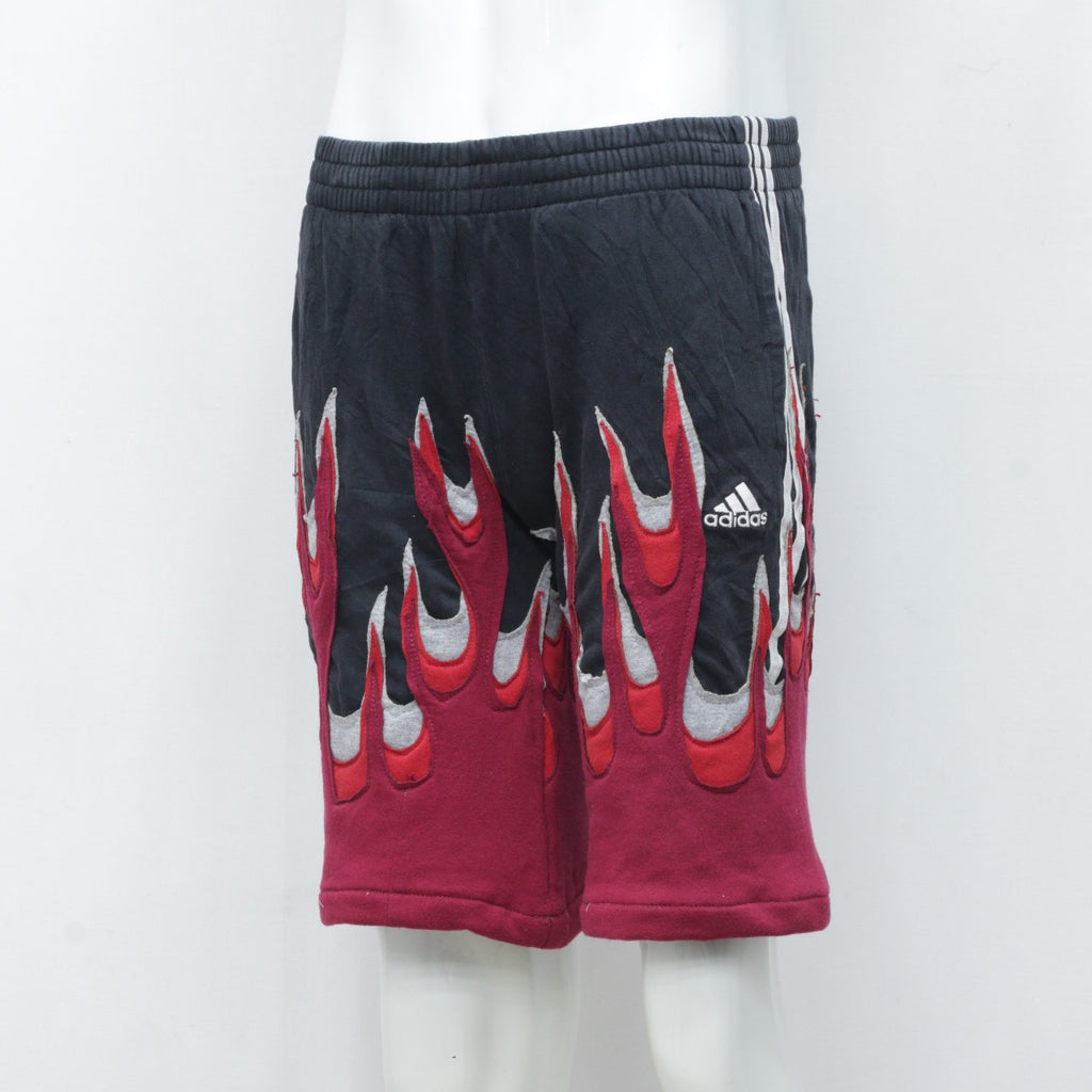 CR2098 Reworked Mix Brands Flame Shorts
