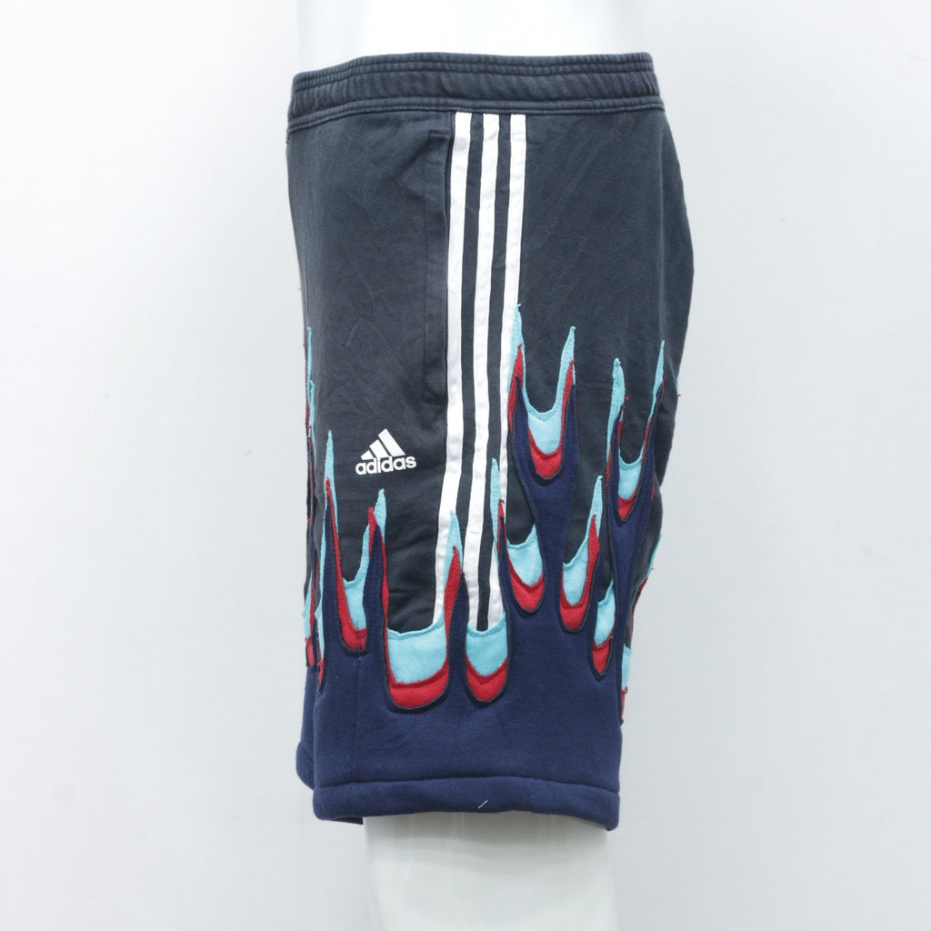 CR2119 Reworked Mix Brands Flame Shorts
